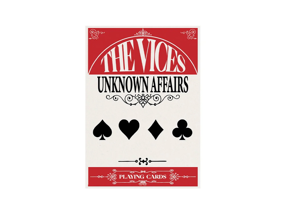 Unknown Affairs Playing Cards