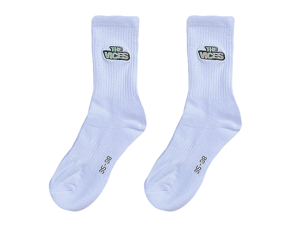 The Vices Socks White sport socks