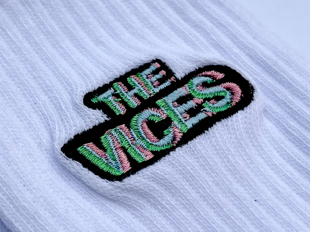 The Vices Socks White sport socks