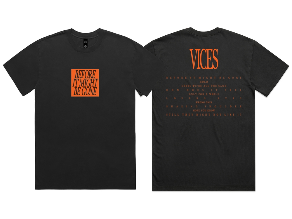 Album T-shirt Black